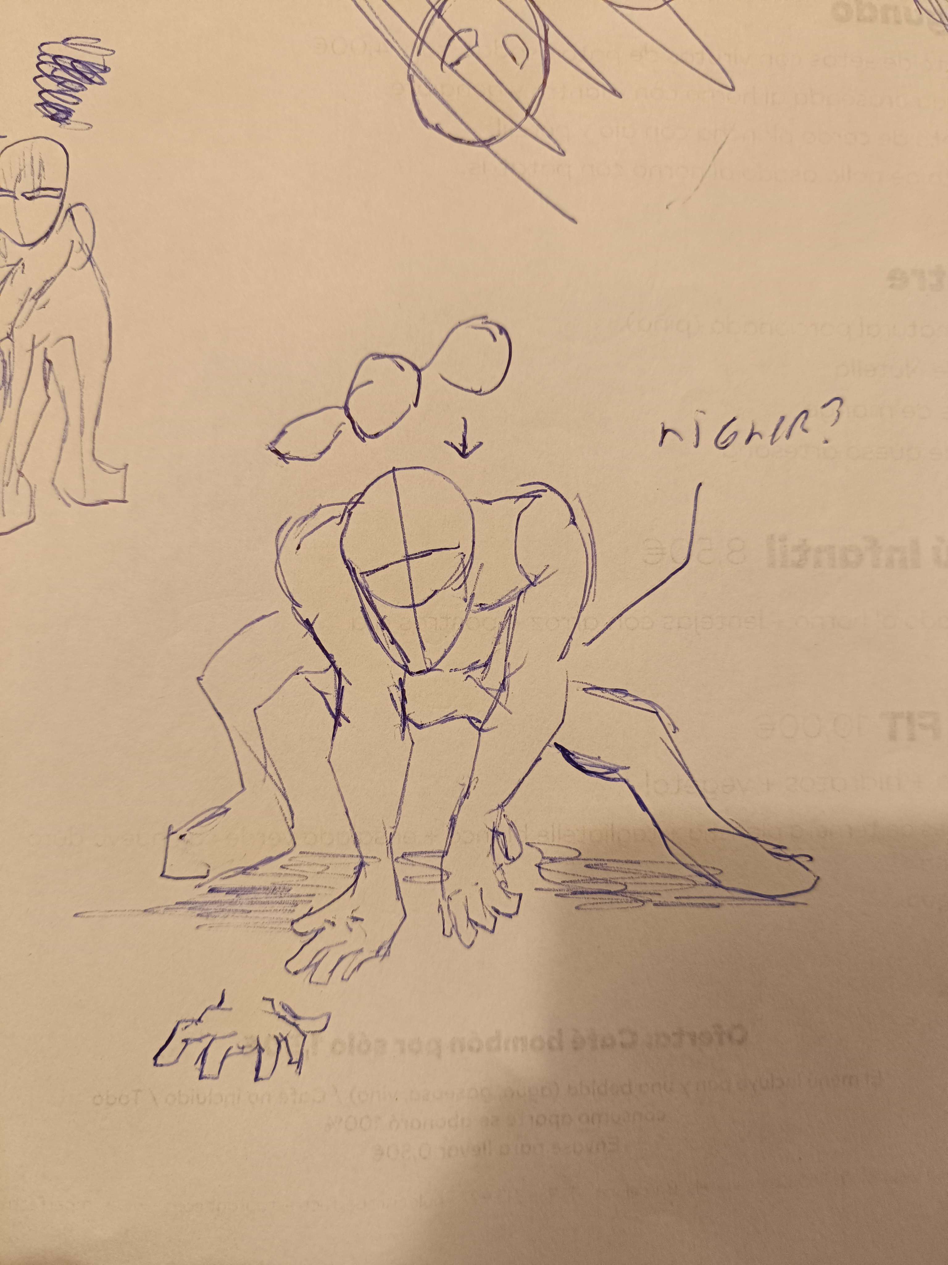 Poses random de spider-man, dibujado por SassTG